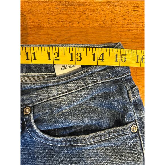 Lucky Brand Dungarees Classic Rider Crop Jeans - Picture 5 of 7